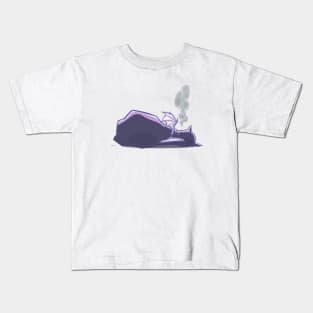 Sleeping Dragon Cat Kids T-Shirt